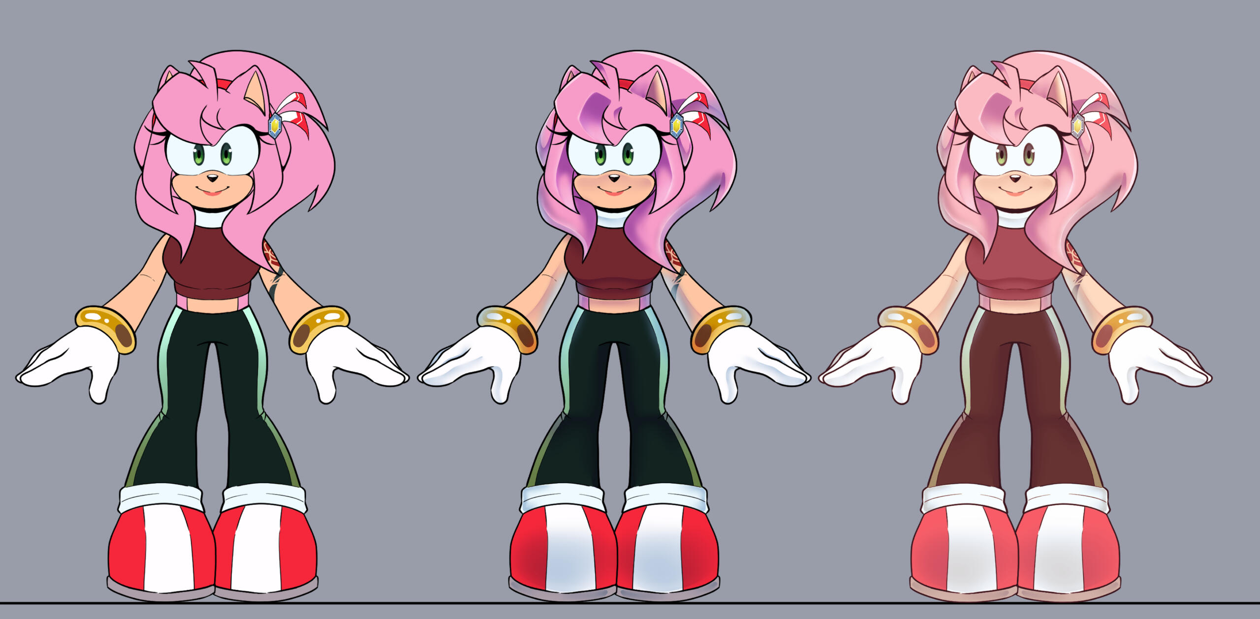 Til' It's Gone-Sonic AU: Amy Reference