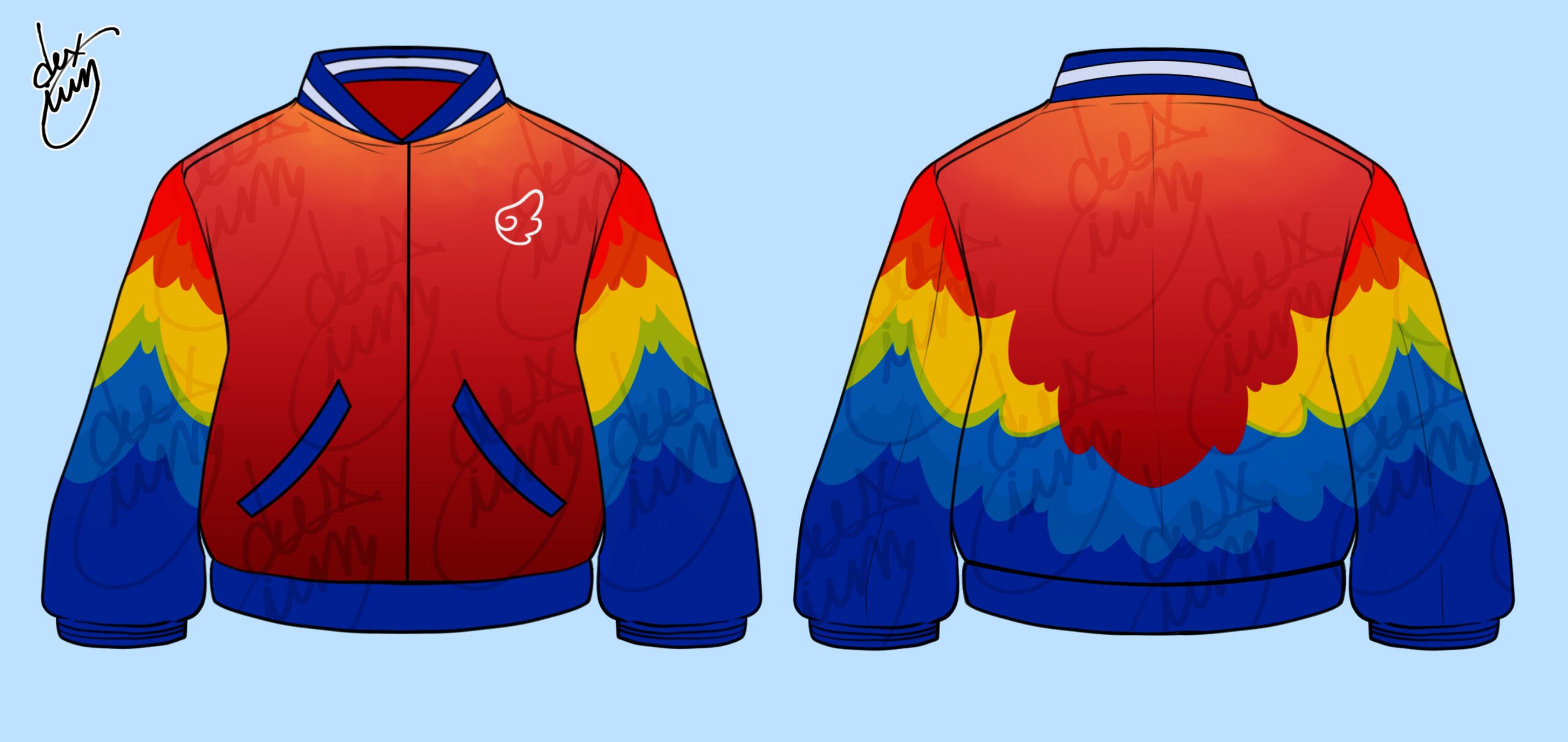 Varsity Jacket Design Comm for That-One-Tovarish