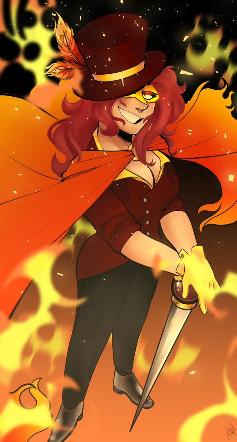 Phantom Thief Rhea: Gift for MineskyVA